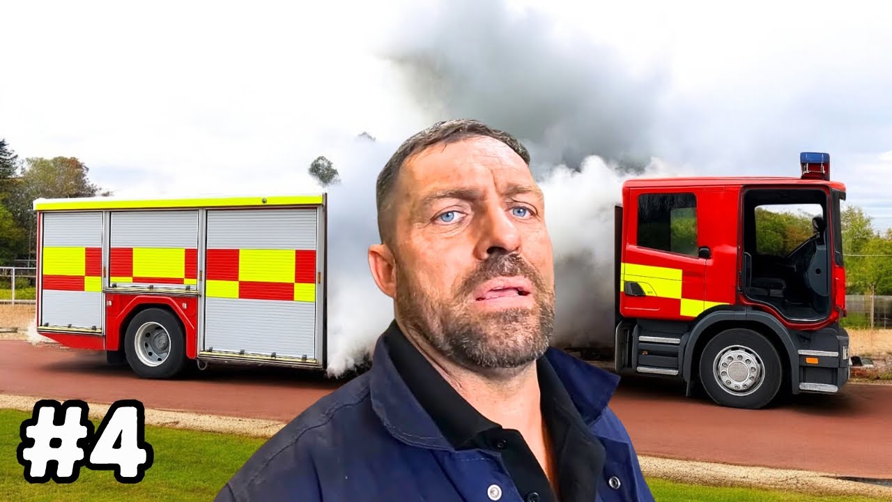 REBUILDING A FIRE ENGINE THAT WAS CUT IN HALF!! 