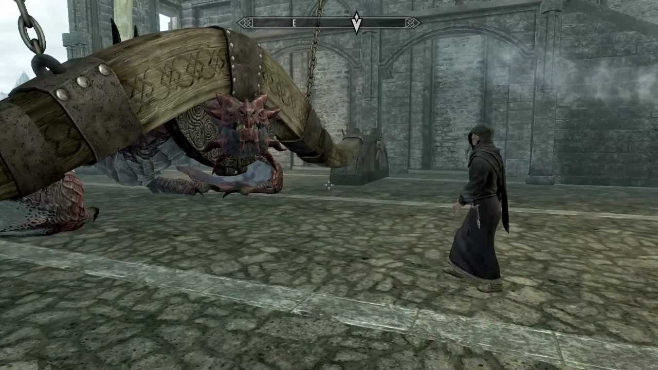 Elder Scrolls V: Skyrim - Odahviing's Awkward Moment With Farengar