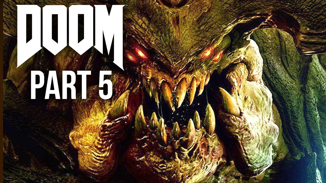 DOOM 4 Gameplay Walkthrough Part 5 - ARGENT ENERGY TOWER (Doom 4 Campaign) 2016