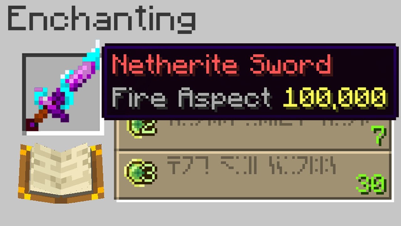 I secretly used Fire Aspect 100,000 sword in Minecraft UHC...
