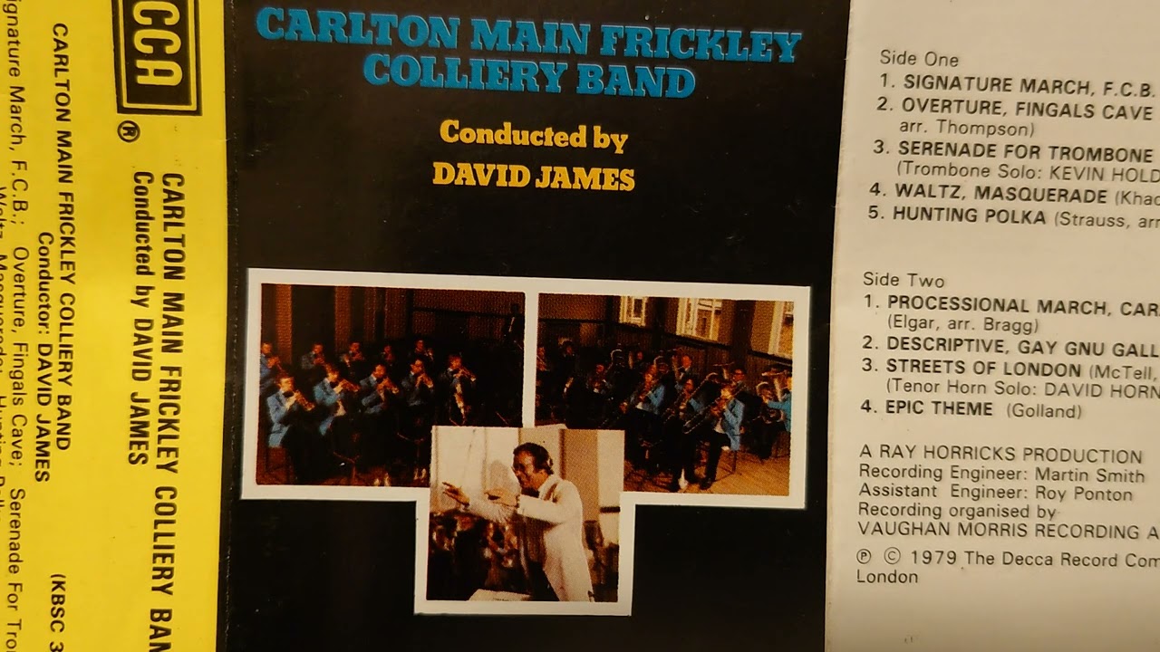 Serenade for Trombone John Golland soloist Kevin Holdgate Carlton Main 1979