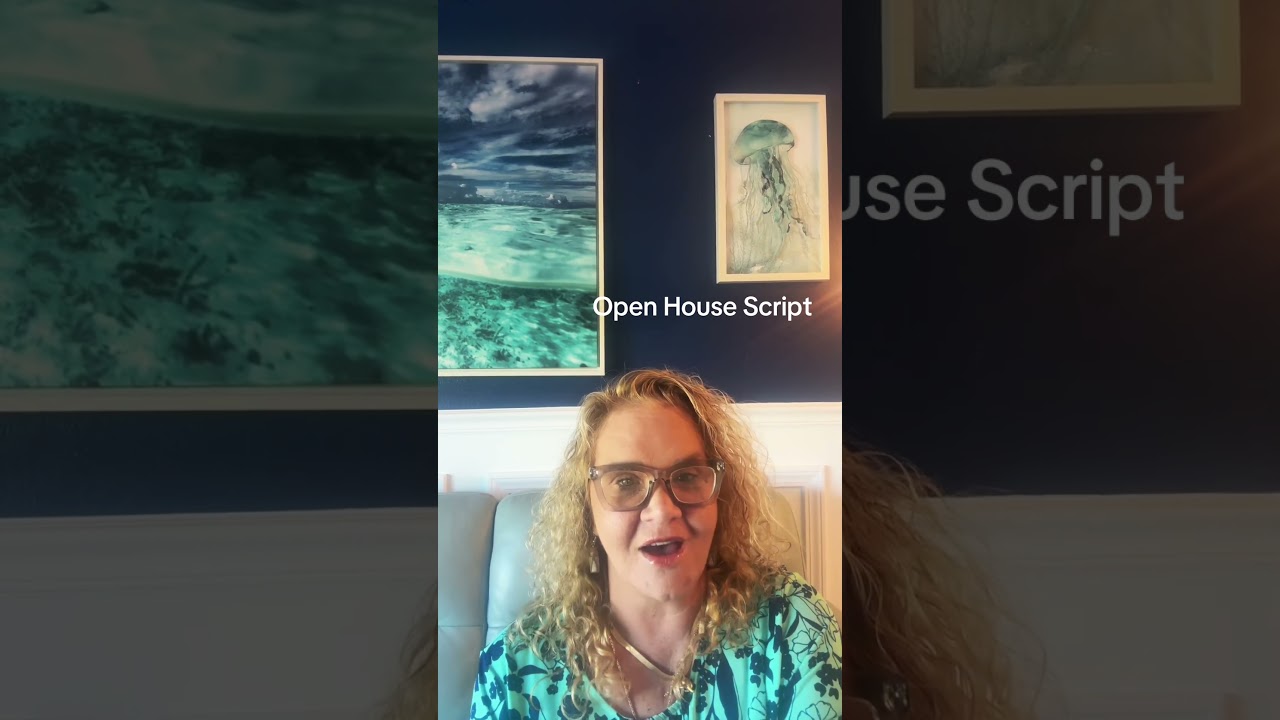 Open house script! #newrealestateagents #realestate #newagenttips #newagents #newrealtortips