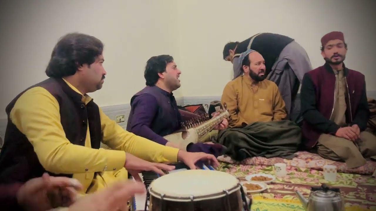 Zahir Mashukheel Hameed Malang Danish Mastana Best Performance Bheega bheega ha sama aisa main ha🥀