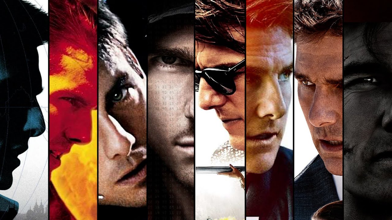 EIGHT Mission: Impossible movies. ONE intro montage. (PHOTOSENSITIVITY WARNING)