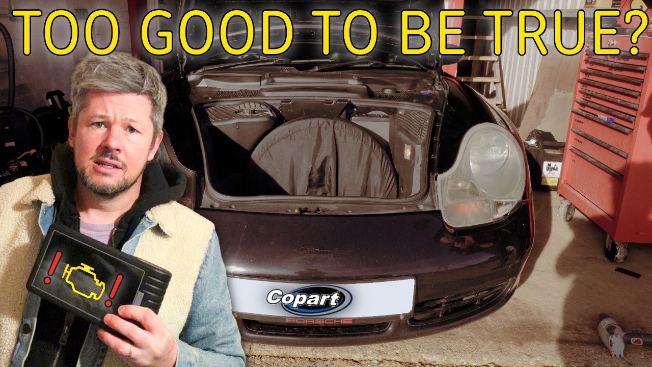 THE TRUTH ABOUT OUR CHEAP COPART PORSCHE SPORTSCAR - BOXSTER 986 S AUCTION RISK