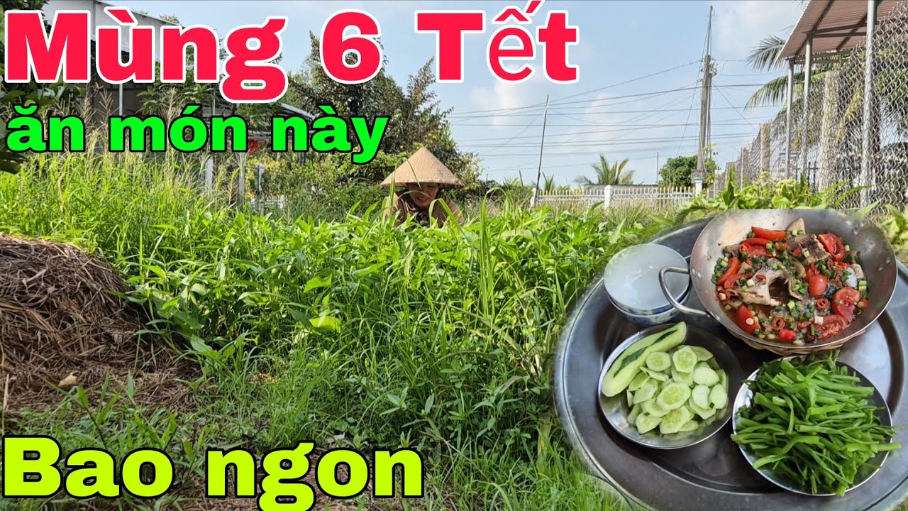 Cá đồng kho cà rau muống luột ăn sạch nồi ngày mùng 6 Tết. Cơm Quê 