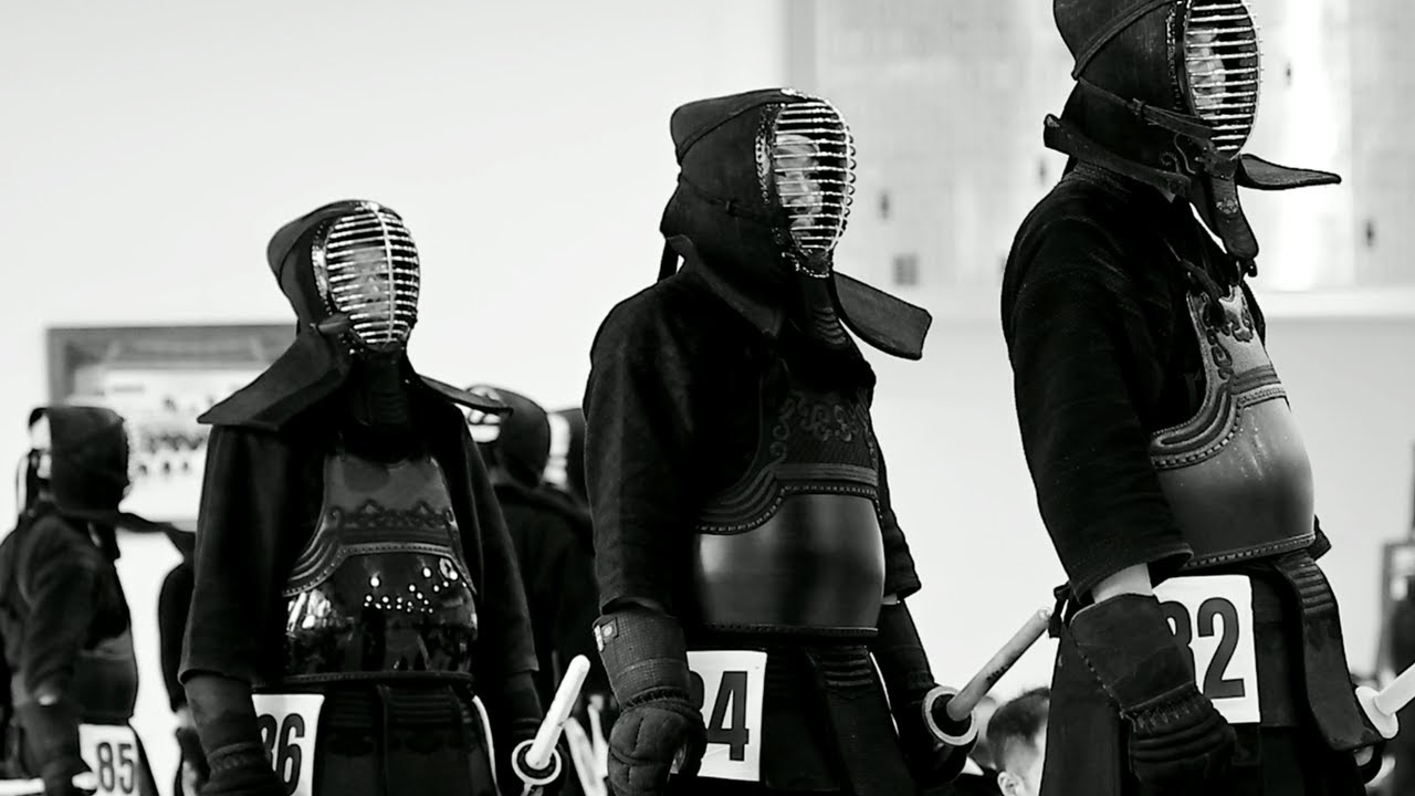 대한검도회 중앙심사 7단 - 엄숙한 분위기