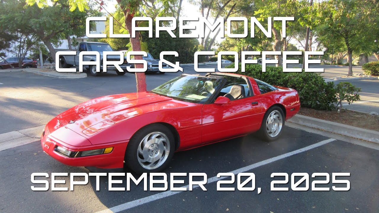 C4 Corvette Adventures: Claremont Cars & Coffee 9/20/2025