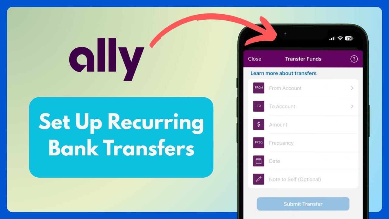 How To Set Up Recurring Transfers On The AllyBank App (Full Guide)