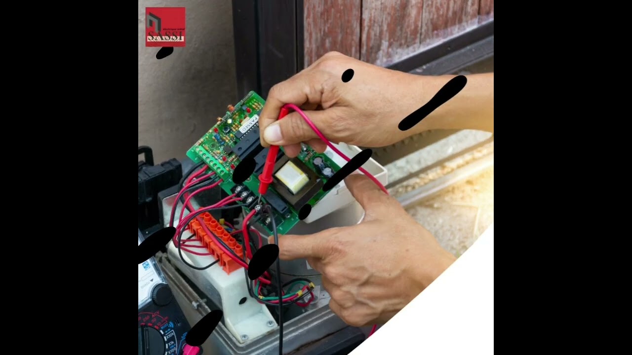 automatisme = moteur porte coulissante Installation et Maintenance