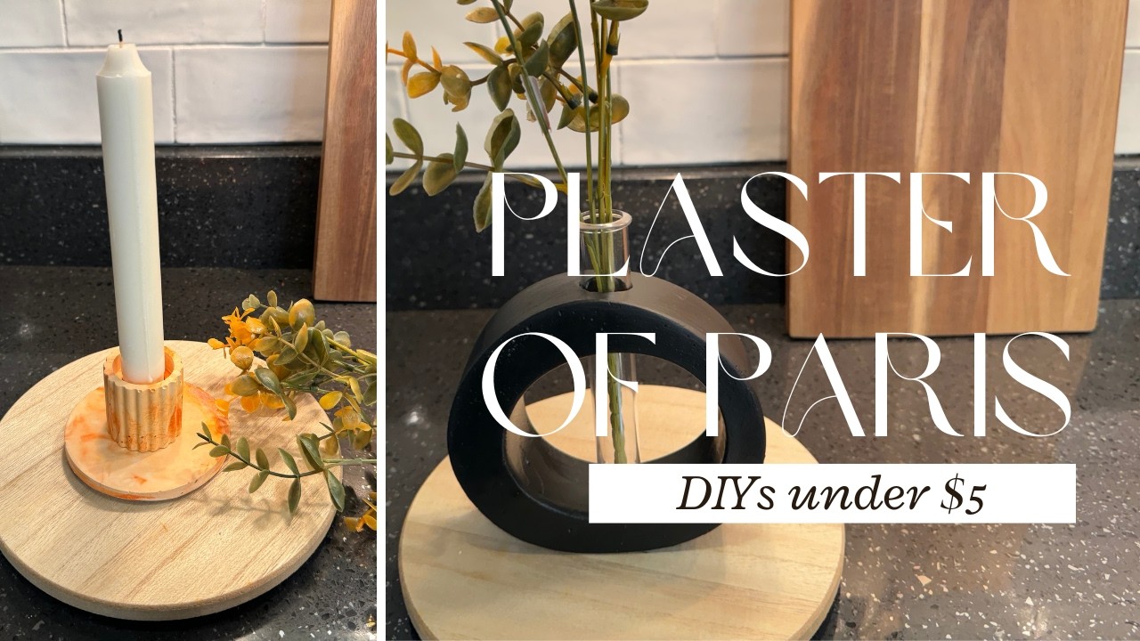 Plaster of Paris DIY Projects That Cost Under $5 #parisstyle