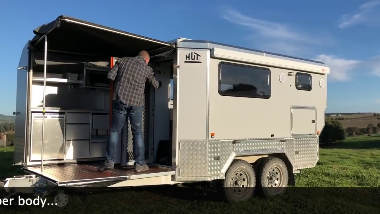 Expanding Hybrid Camper Trailer/Caravan with Ensuite Toilet and Shower