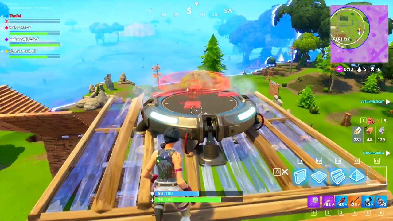 DISCO TIME - Fortnite with D4, SideArms, and Wildcat!