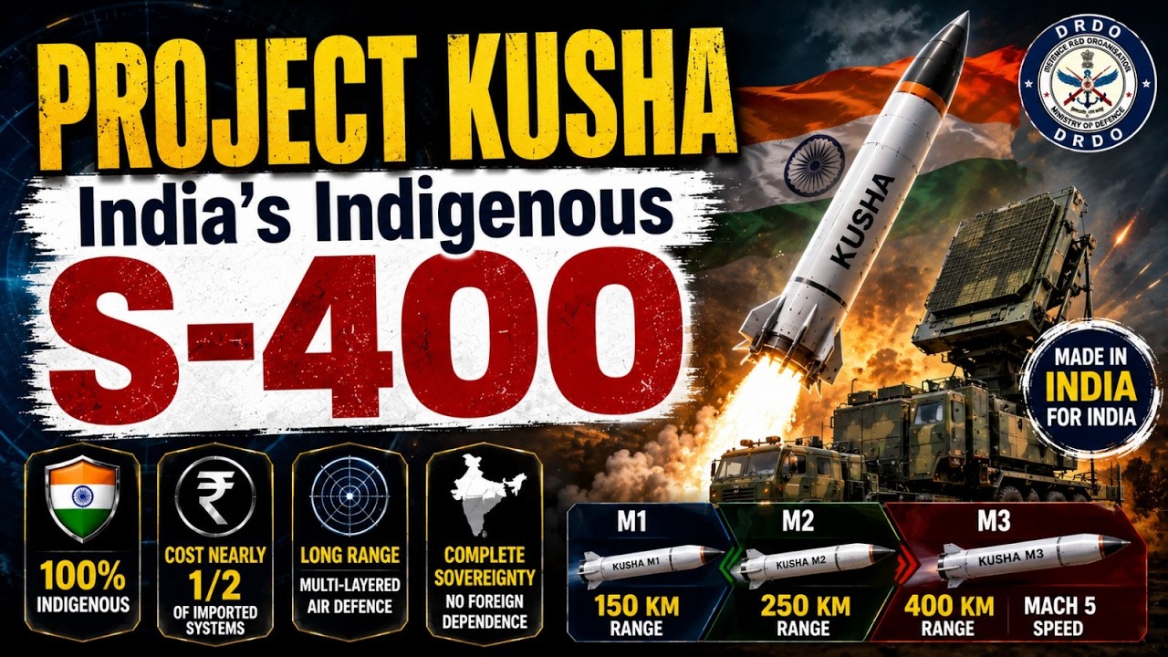 Проект Kusha: индийский комплекс ПВО готов к защите неба | #ProjectKusha #bjp