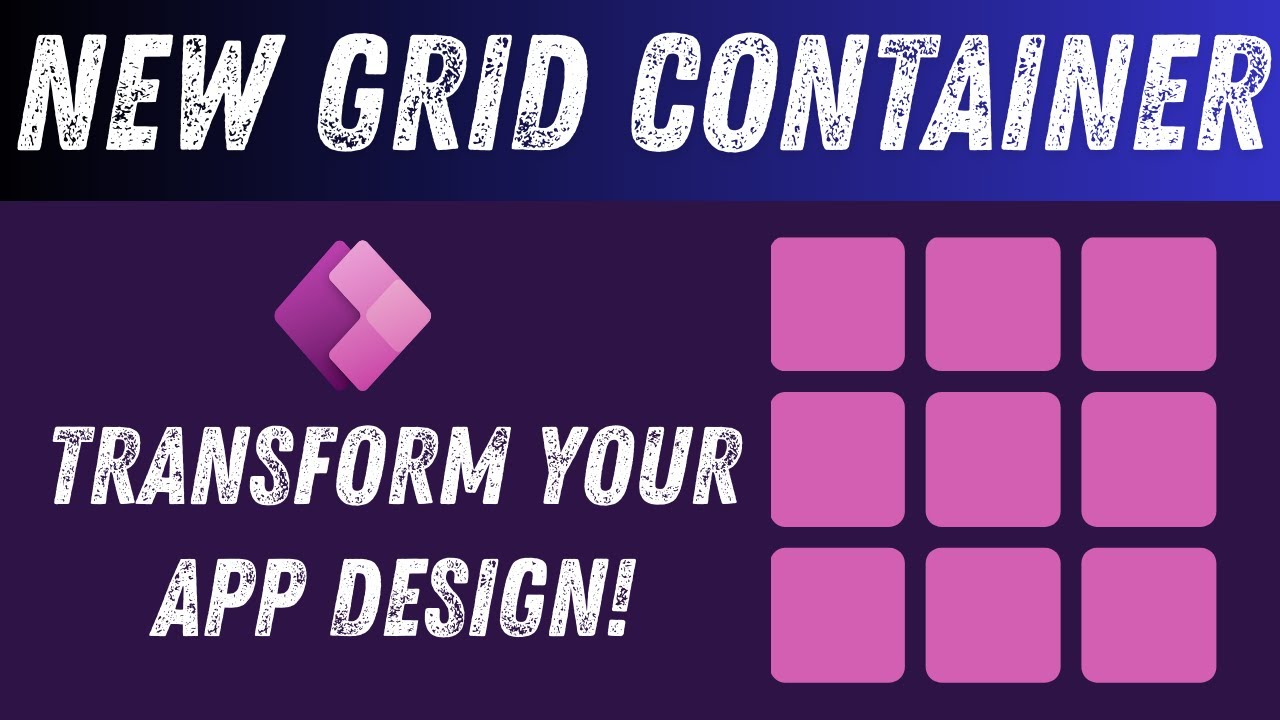 Power Apps New Grid Container Explained | Modern Layout Feature 🚀