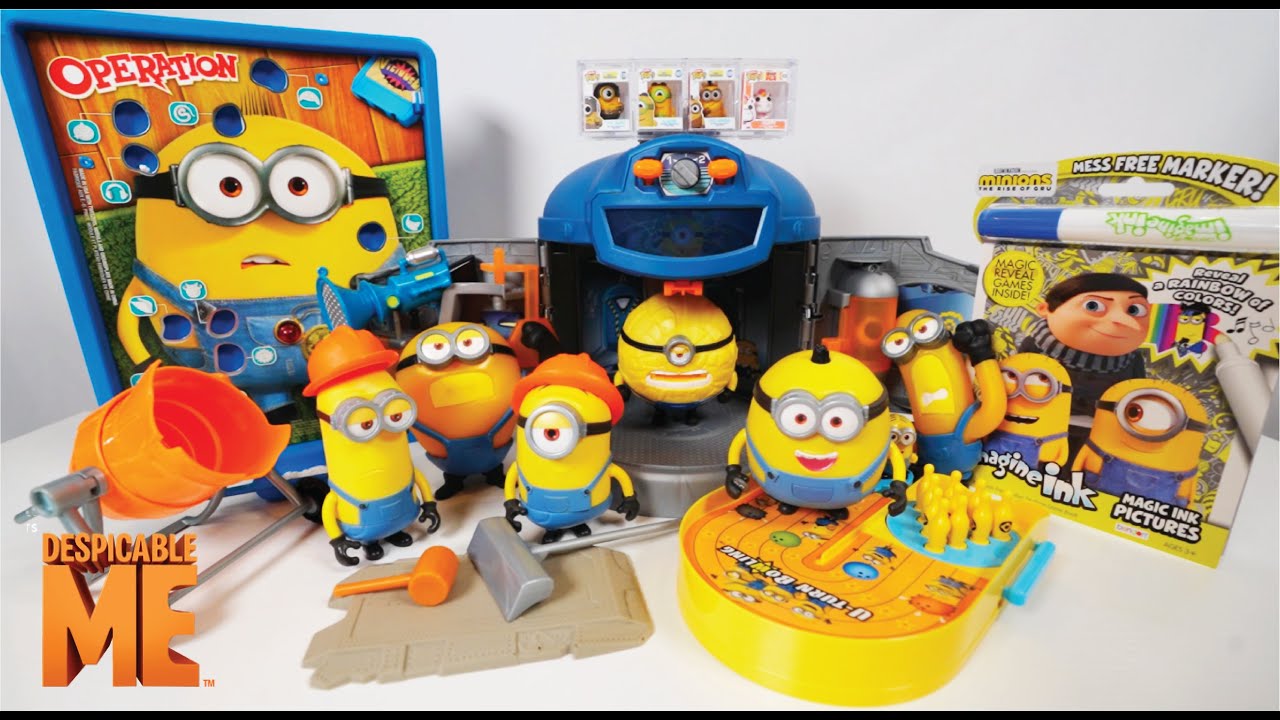 Despicable Me 4 Minion Toy Unboxing 2024! ASMR No Talking Review!