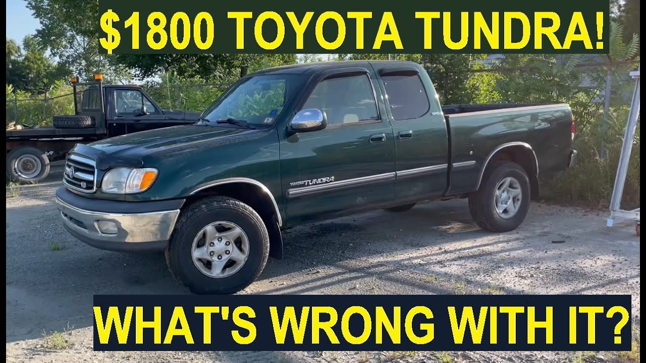 I Bought This Tundra For Under $2k!! Is it Junk??
