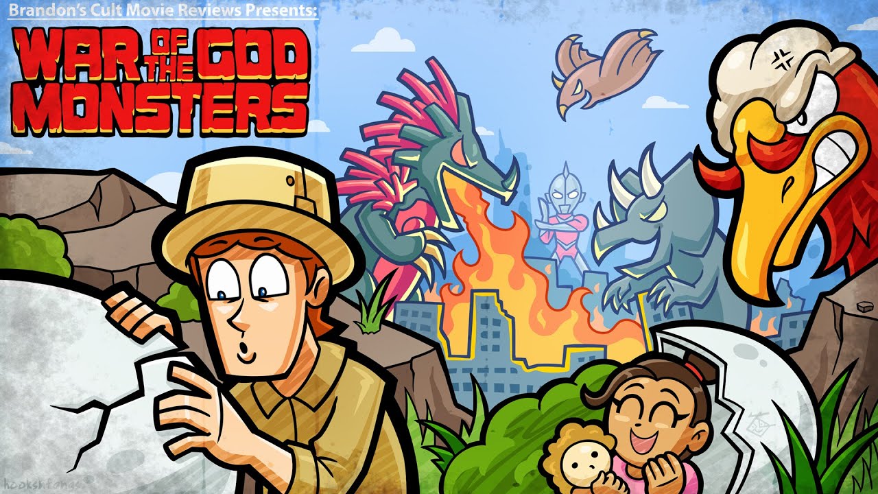 Brandon's Cult Movie Reviews: WAR OF THE GOD MONSTERS