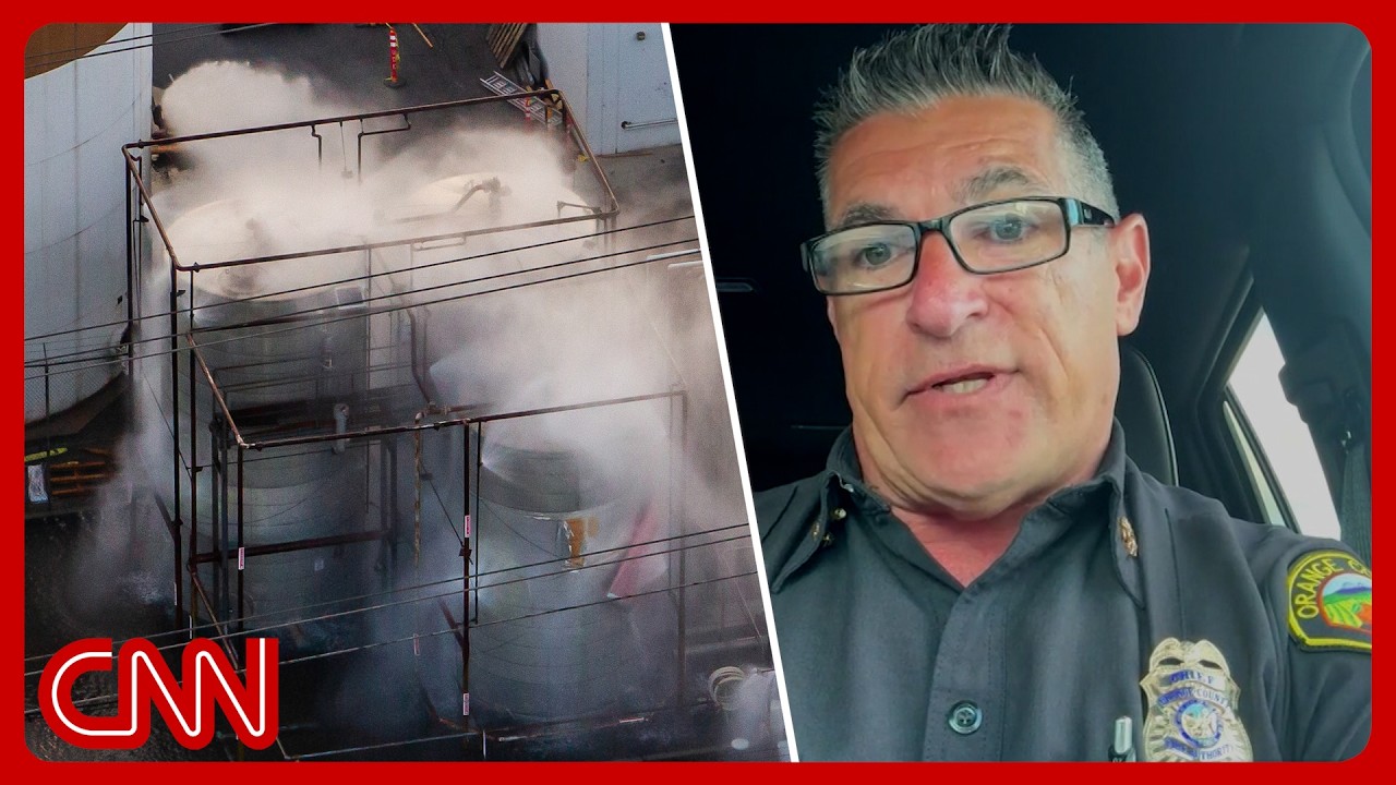 What responders saw inside toxic CA chemical tank