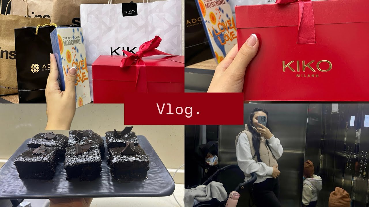 Günlük Vlog | Alış-Veriş, Paket Açılışı və Evdə Islak Keks Hazırlayıram