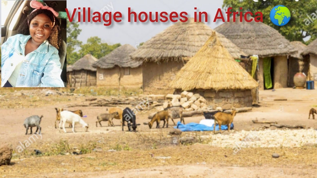 showcasing village houses  In zambia Chipata.