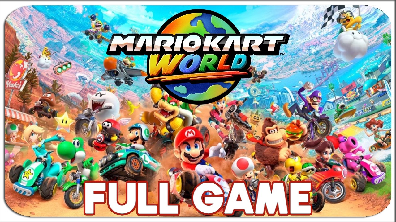 Mario Kart World - Full Game Walkthrough