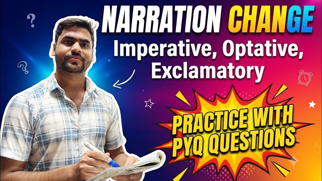 Narration in English grammar || Class-2 Zero to Hero with PYQ || English with Gobinda Sir 
