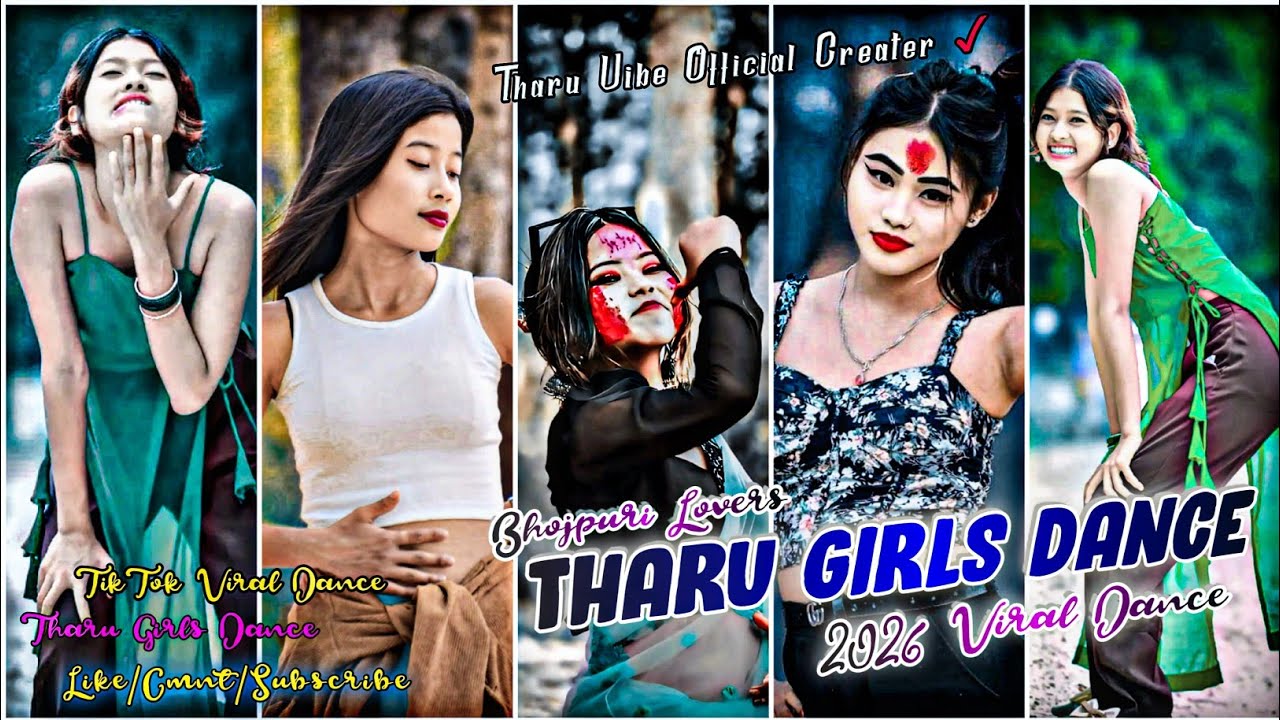#tiktok_viral_tharu_girl_dance 2026_Hot_girls Dance Video #bhojpurilover #foryou #youtube 