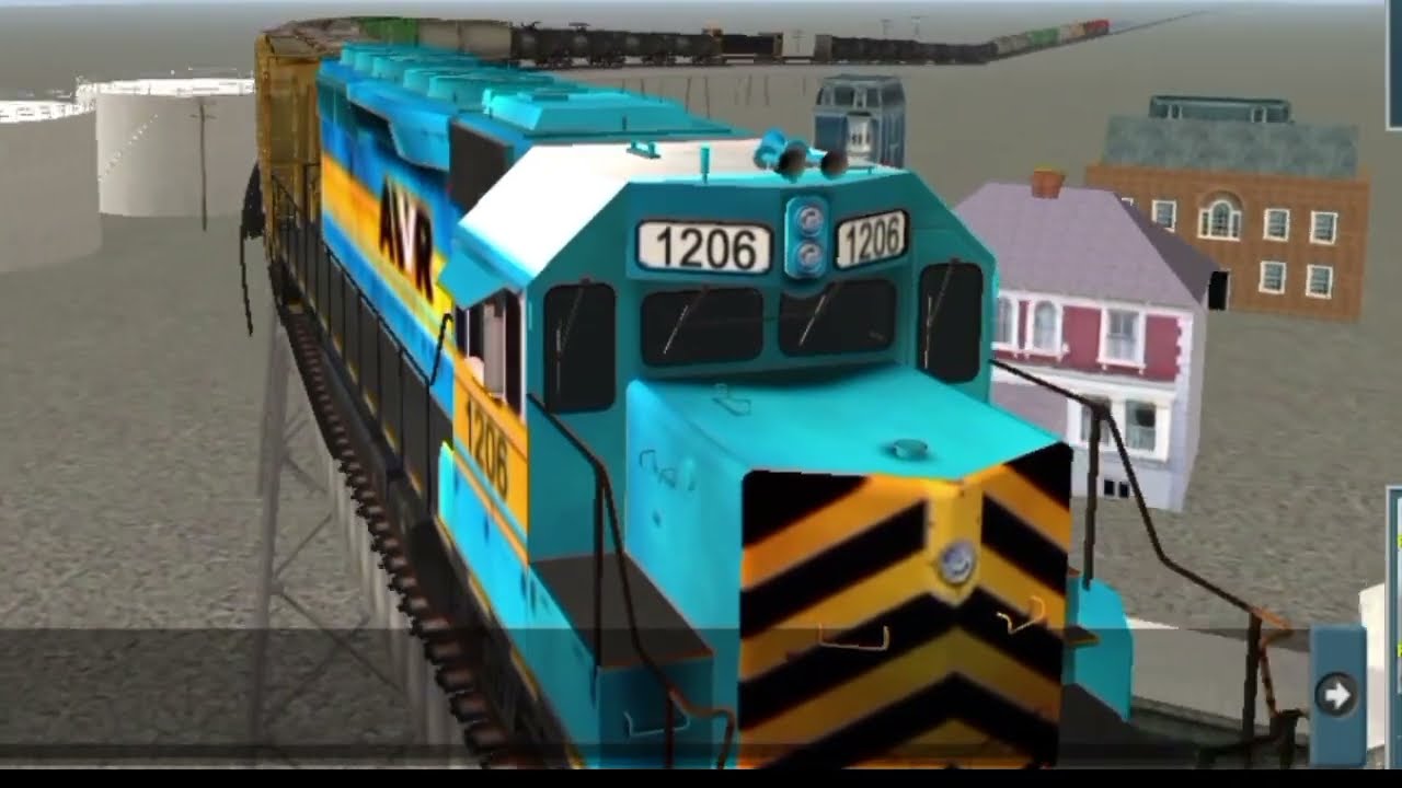 Unstoppable The Stanton Curve Scene Recreation In Trainz