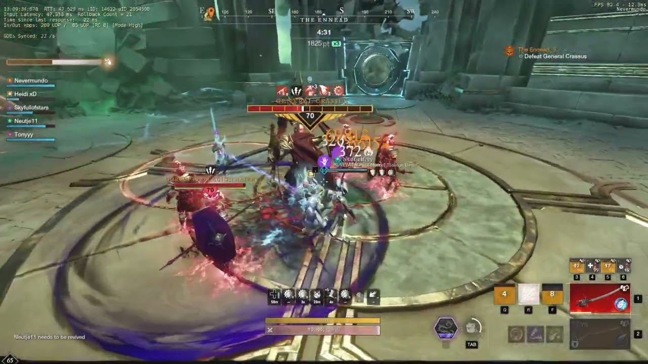 The Ennead - M3 Gold - S5 - Fire - 8:04 - Evade POV