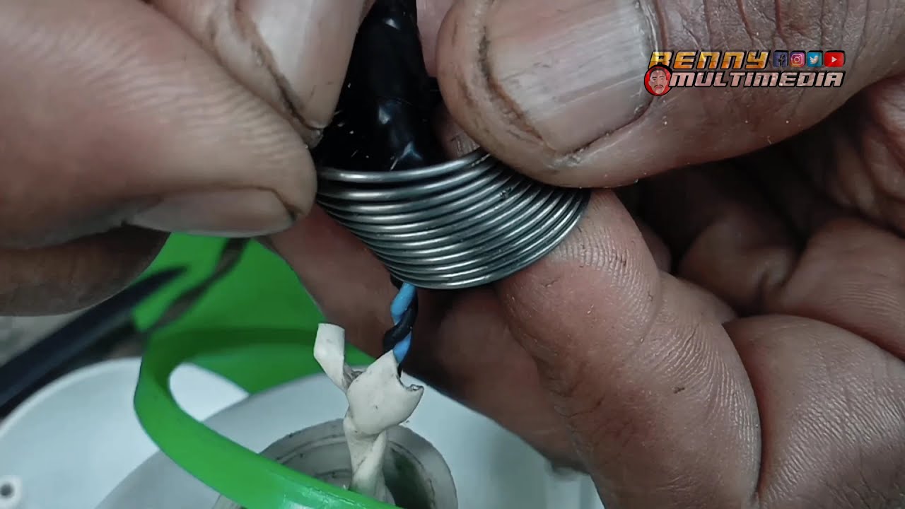 CARA MEMPERBAIKI KIPAS ANGIN YANG MUTAR NYA MELINTIR !