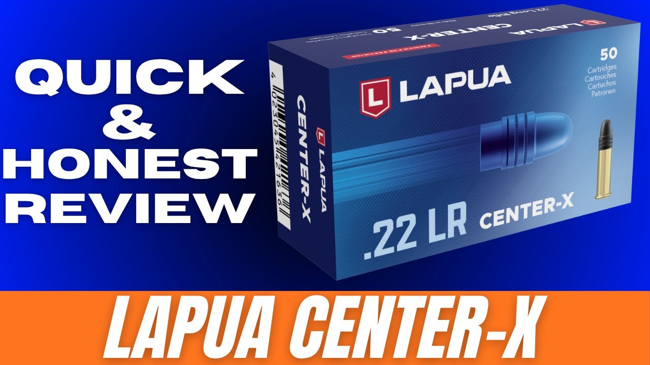 Lapua Center-X 22lr. Ammo