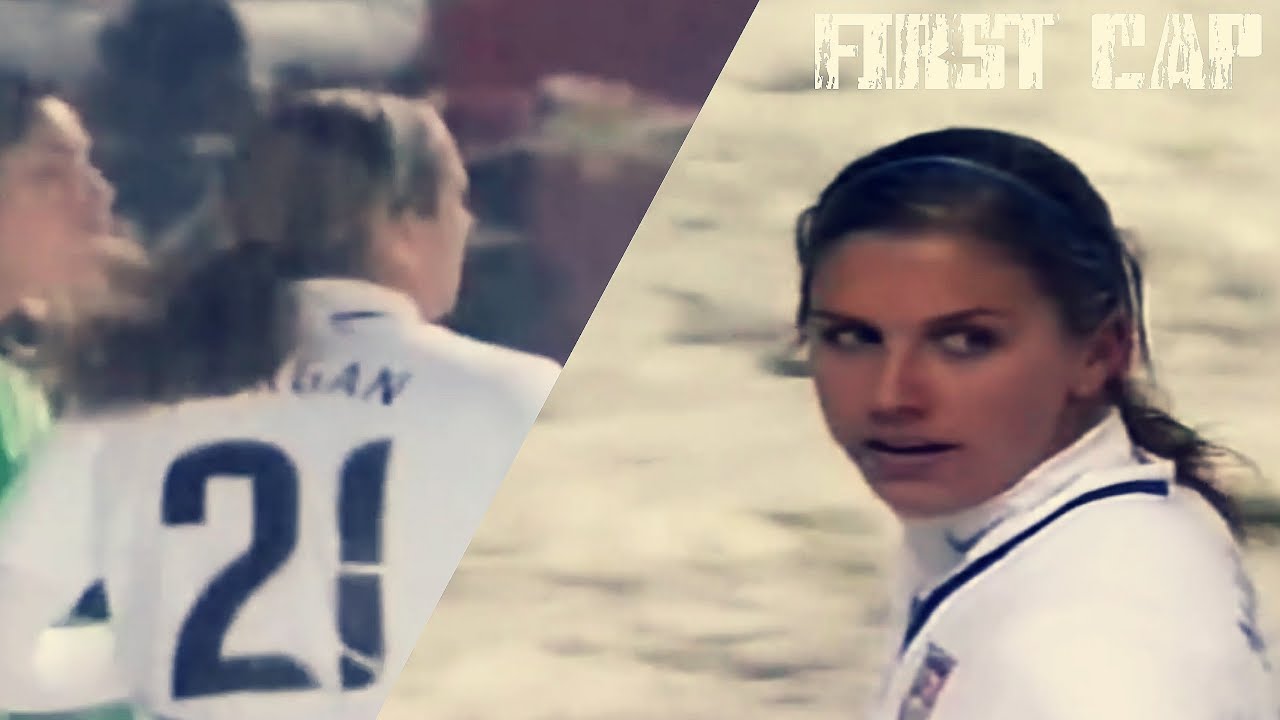 Alex Morgan's FIRST EVER GAME for USWNT against Mexico.