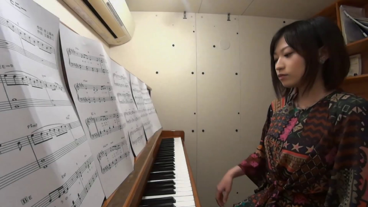 【カノン楽譜】夏の終りのハーモニー【弾いてみた】