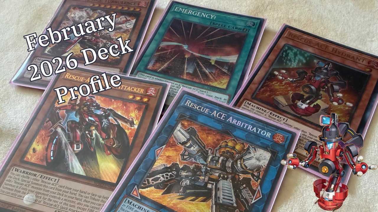 February 2026 Rescue-Ace Yu-Gi-Oh! TCG Deck Profile