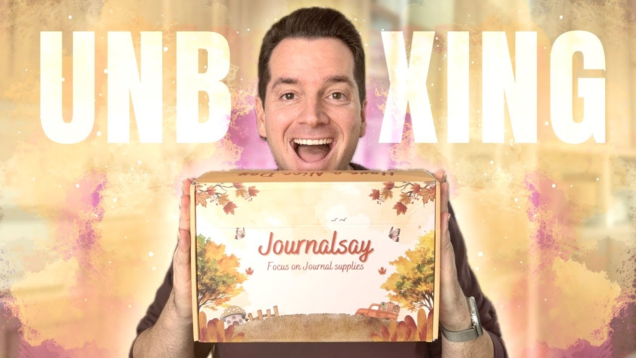 ¡Nuevas cosicas de JOURNAL SAY! | Unboxing + Primeras impresiones | #blackfriday  PRUBEA
