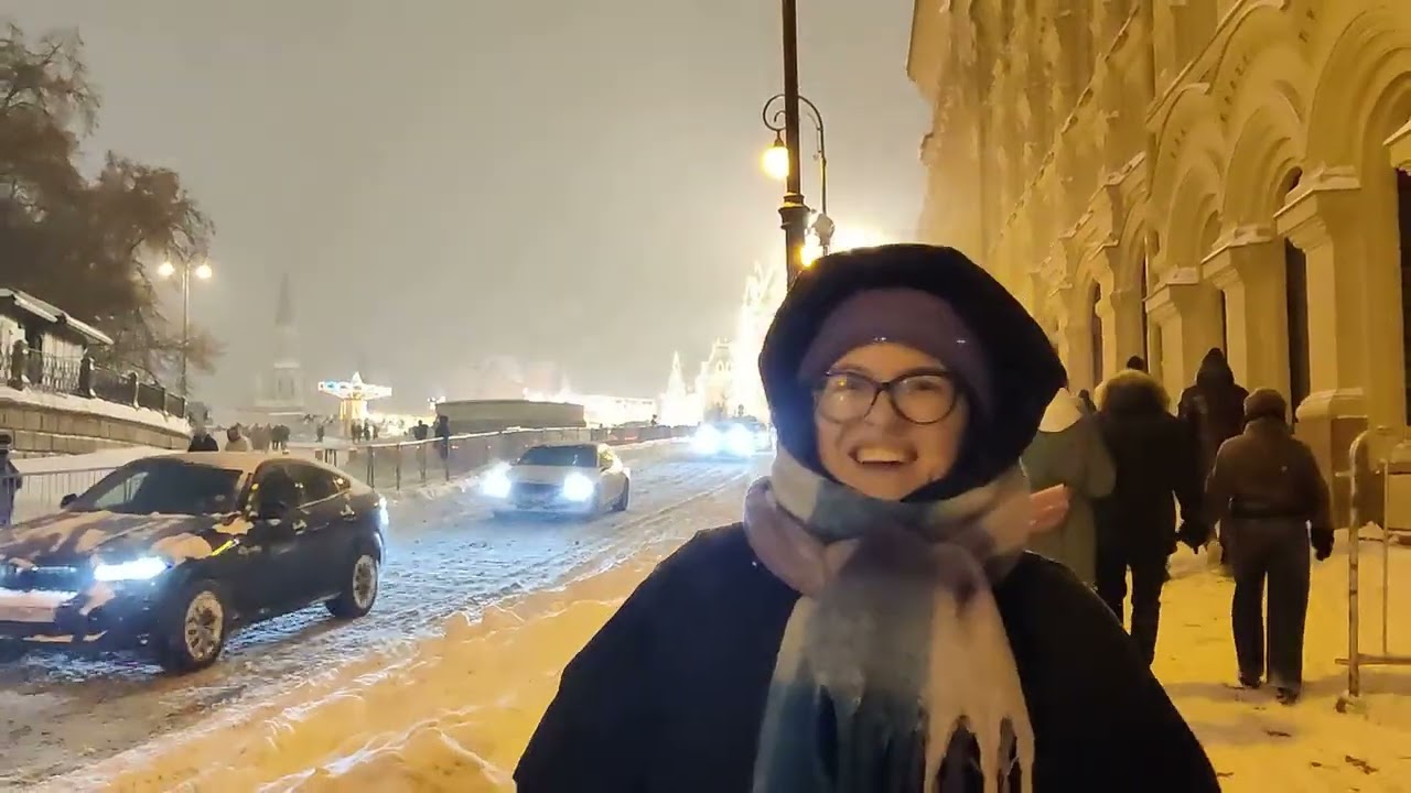 Новый Год в центре Москвы