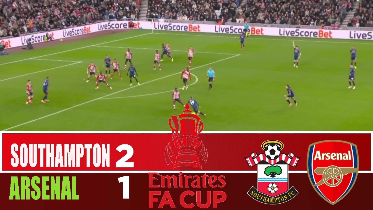 SOUTHAMPTON vs ARSENAL | 2026 FA Cup | Match Highlights