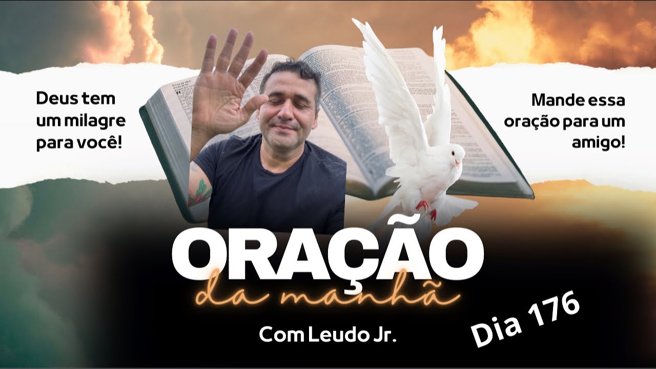 Manhã de oração - dia 176 - 03/02/2026 - venha orar conosco todos os dias às 5:30 🙌🏻🙏🏻🔥❤️