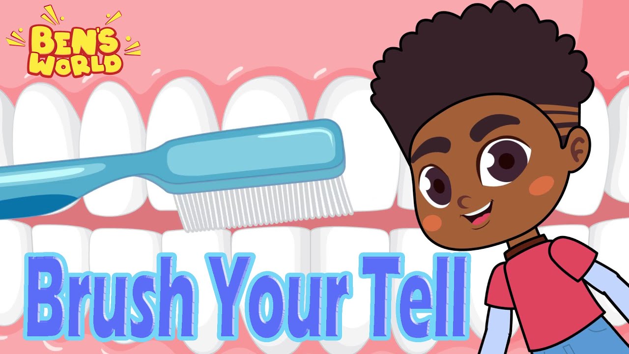 Brush Your Teeth🎶Kids Animation with Fun Learning,Positive Values, Teamwork&Life Lessons💥Ben&rsquo;s World