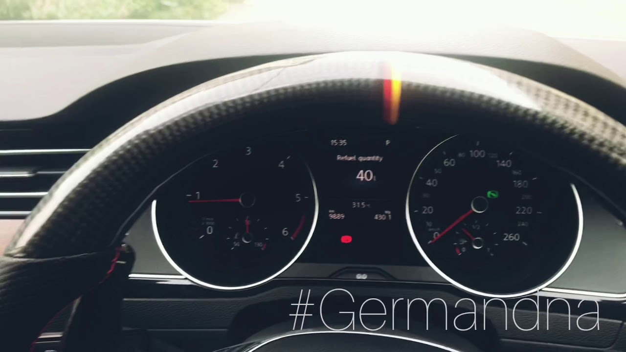 Vw passat b8 upgraded with carbon fiber customized genuine OEM mfsw steering wheel