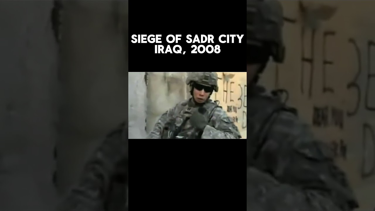 Siege of Sadr City #militaryhistory