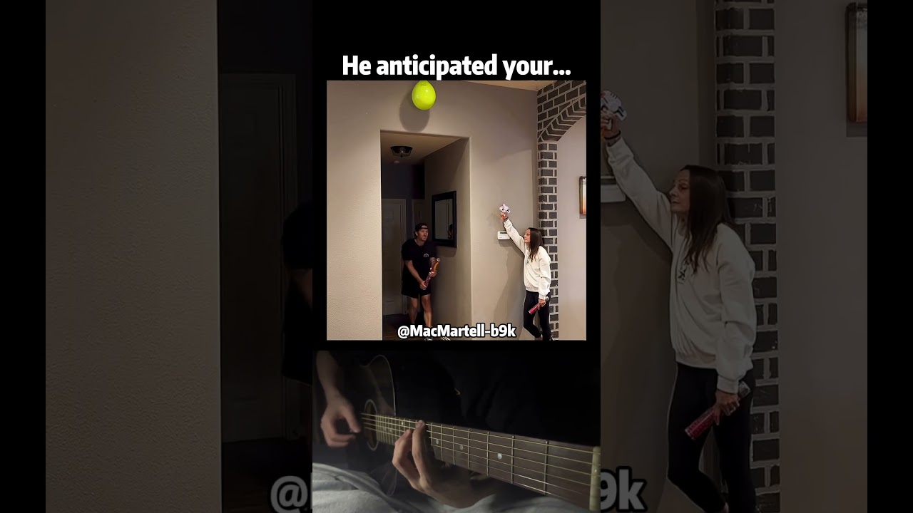 He anticipated your...#shorts #funny #couple #single #viral #trending#guitar