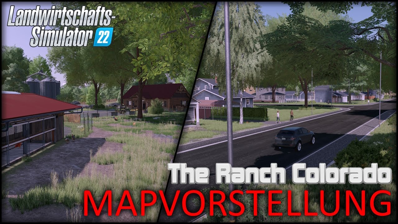 LS22 MAPVORSTELLUNG PREVIEW - The Ranch in COLORADO by Kriunx / USA im europäischen Flair