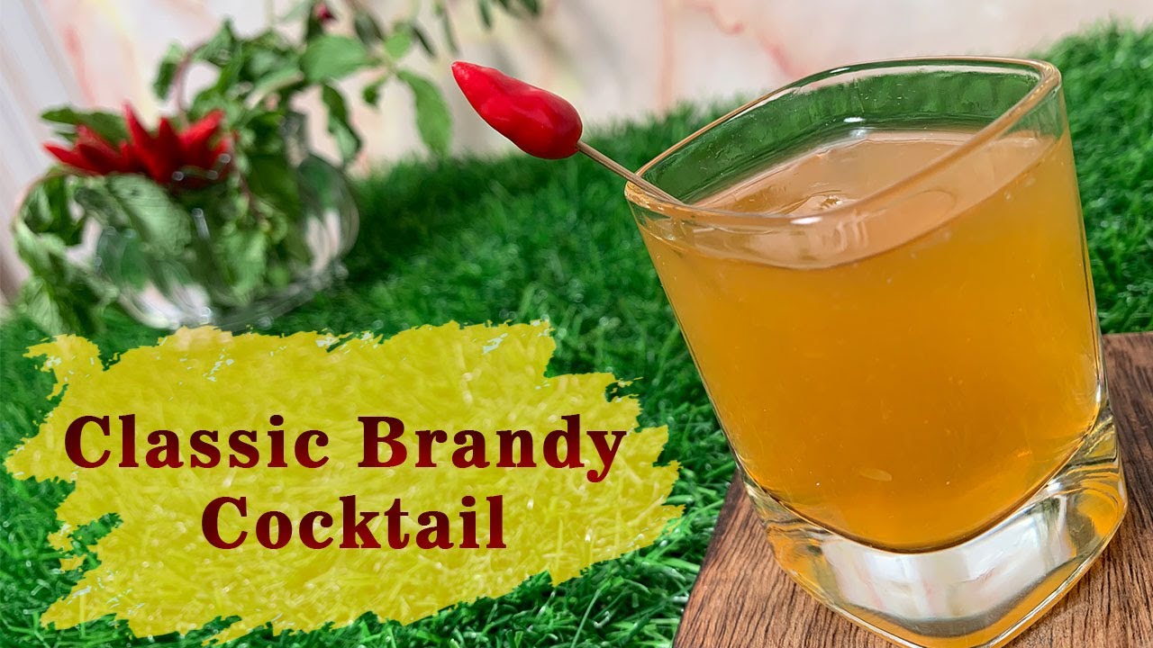 How to Make a Simple Sidecar - Classic Brandy Cocktail