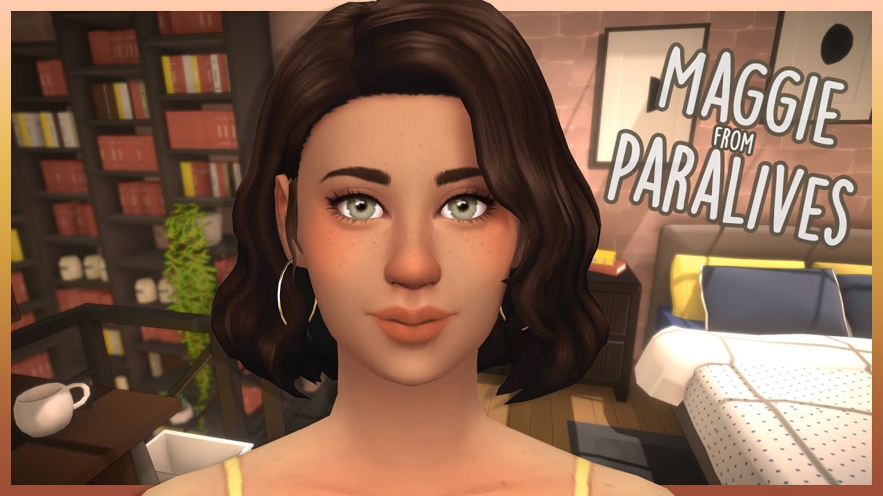 Recreating Maggie from Paralives | The Sims 4 + CC List