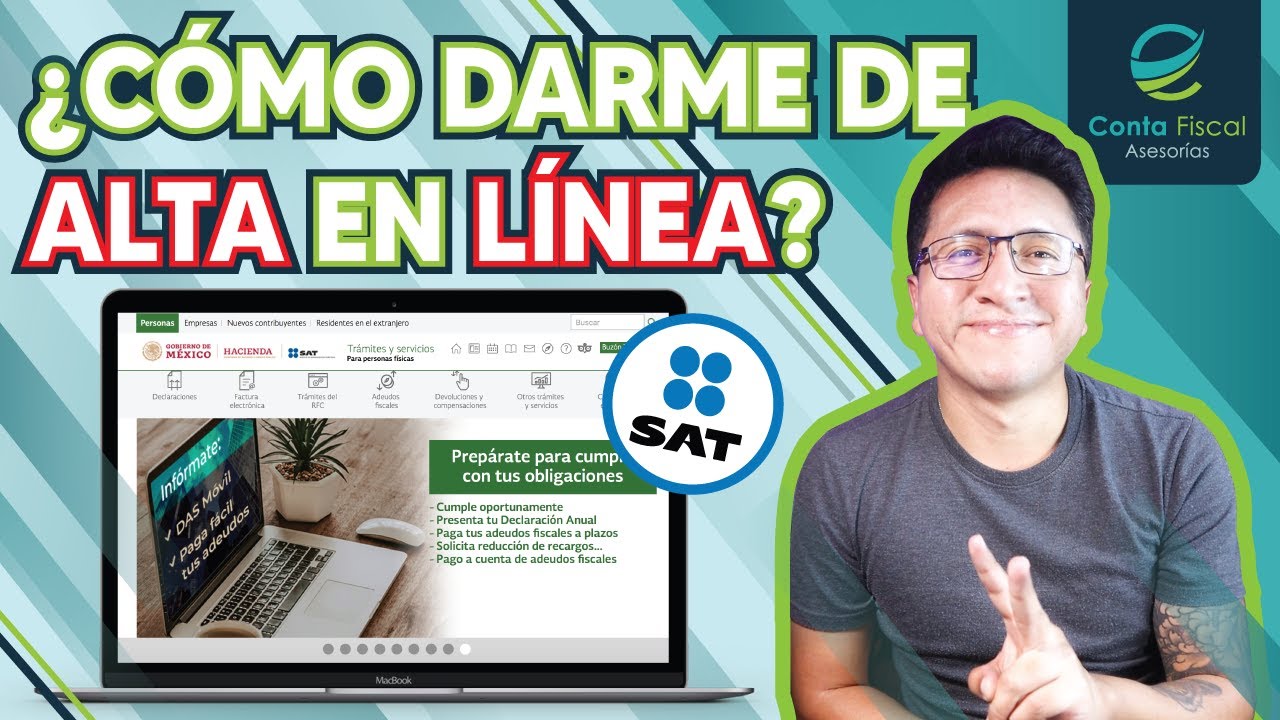 ►|🔥¿Cómo DARME DE ALTA en el SAT?  Caso practico en LINEA 2024🔥