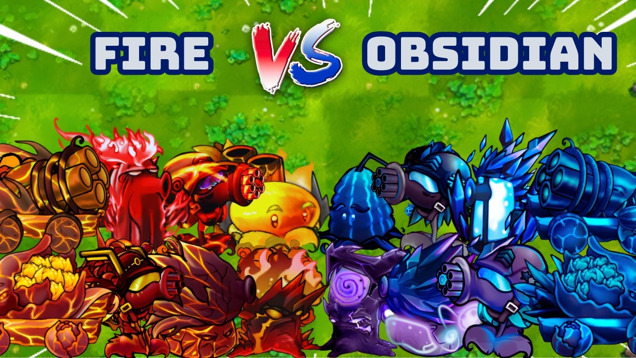 PvZ1 Fusion 3.4 Challegesss!!! Team Fire vs Team Obsidian | Who Will Win???