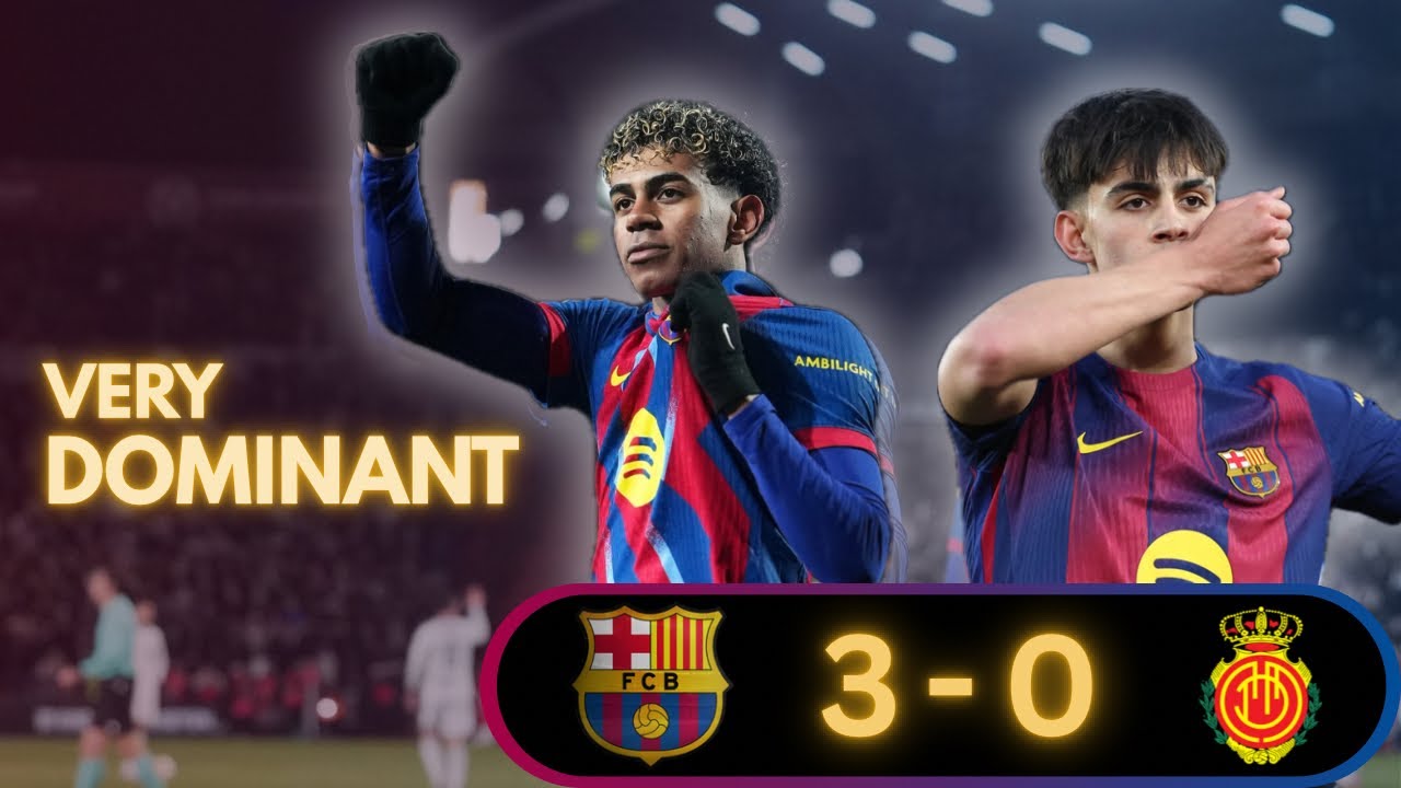Barcelona DOMINATE Mallorca…. Marc Bernal Gets His FIRST BARCA GOAL | FC Barcelona 3-0 Mallorca
