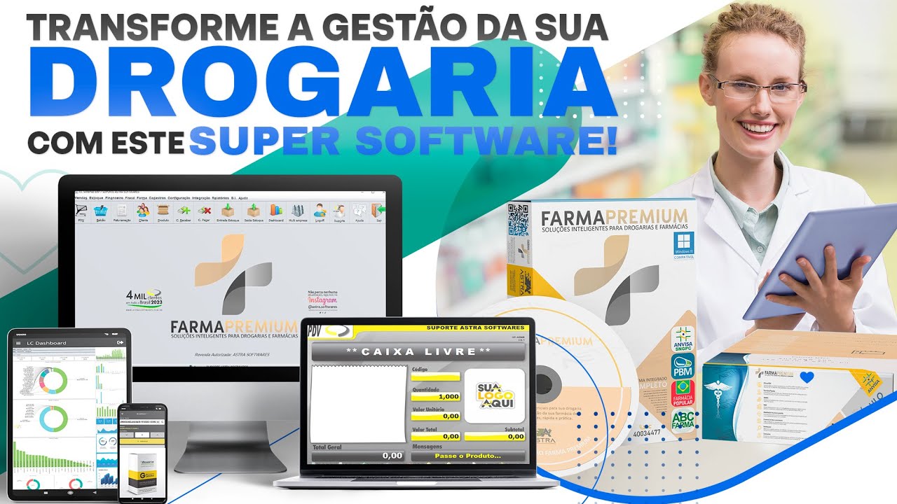 O Melhor Sistema para Drogarias e Farmácias SNGPC e PBM